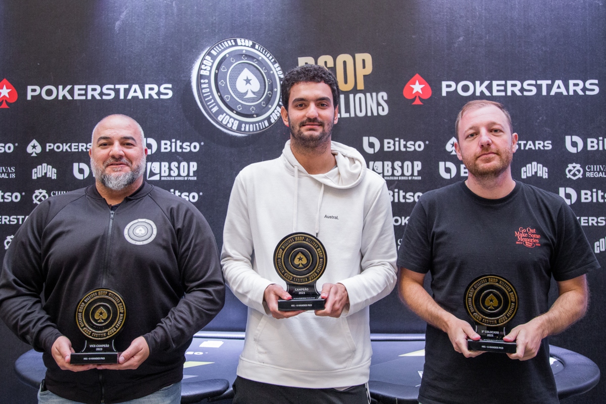 3-handed do 6-Handed PKO do BSOP Millions