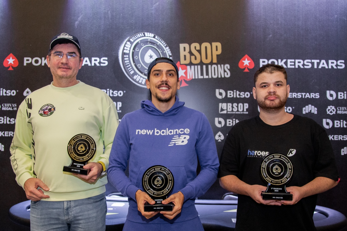 3-handed do Daily 500 do BSOP Millions