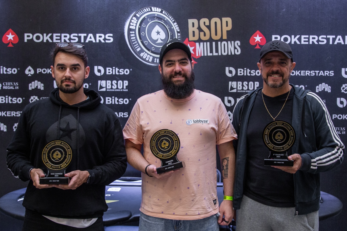 3-handed do Daily 500 do BSOP Millions