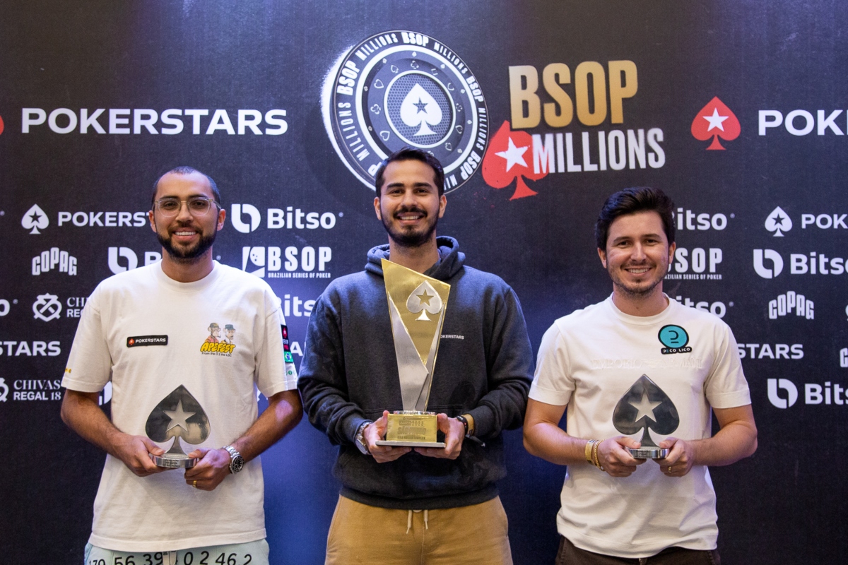 BSOP Millions: Ivan Limeira é campeão do LAPT High Roller PKO