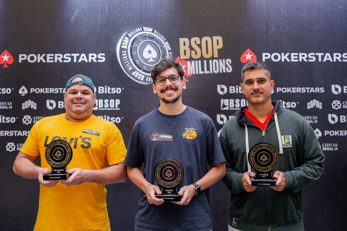 3-handed do Freezeout do BSOP Millions