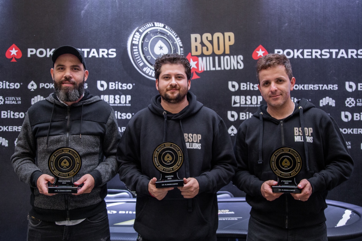 3-handed do PLO5 do BSOP Millions