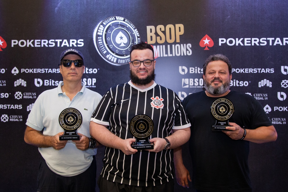 BSOP Millions: Ivan Limeira é campeão do LAPT High Roller PKO