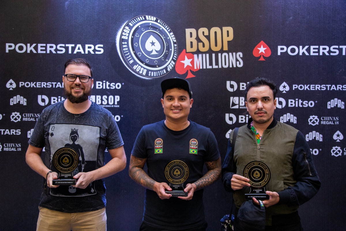 3-handed do Win The Button Turbo KO do BSOP Millions