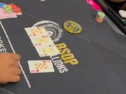 O 8 que virou dama gerou barulho no salão do BSOP Millions