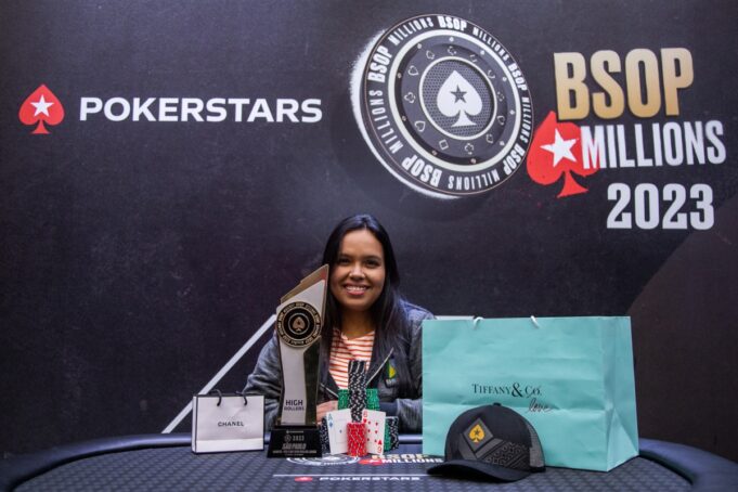 Aberllayne Leite - Campeão do Ladies 1-Day High Roller do BSOP Millions