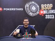 Ávio Britto - Campeão do Daily 500 do BSOP Millions