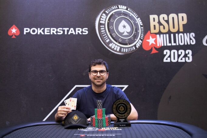 Ávio Britto - Campeão do Daily 500 do BSOP Millions