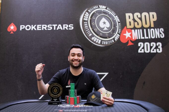 Bruno Carbonera - Campeão do Daily 500 do BSOP Millions