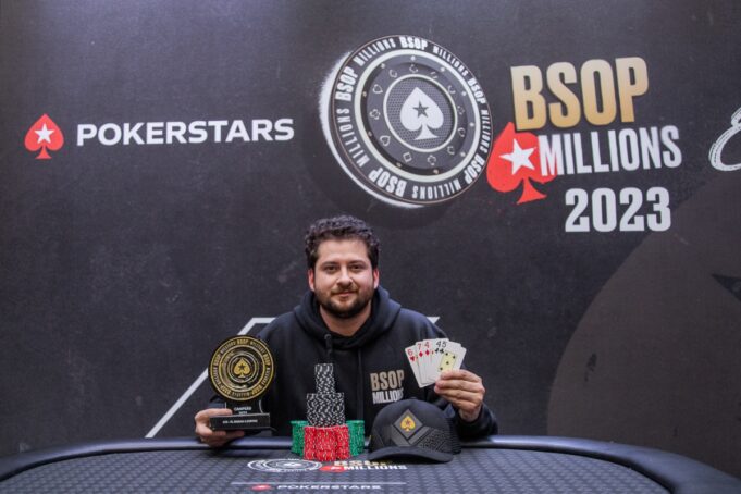 Bruno Porto - Campeão do PLO5 do BSOP Millions