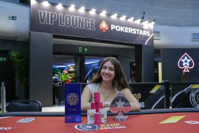 Sofia Espanha ganhou o buy-in do Main Event do BSOP Millions