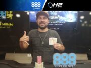 João Antônio, campeão do 50K Experience do 888poker Fest