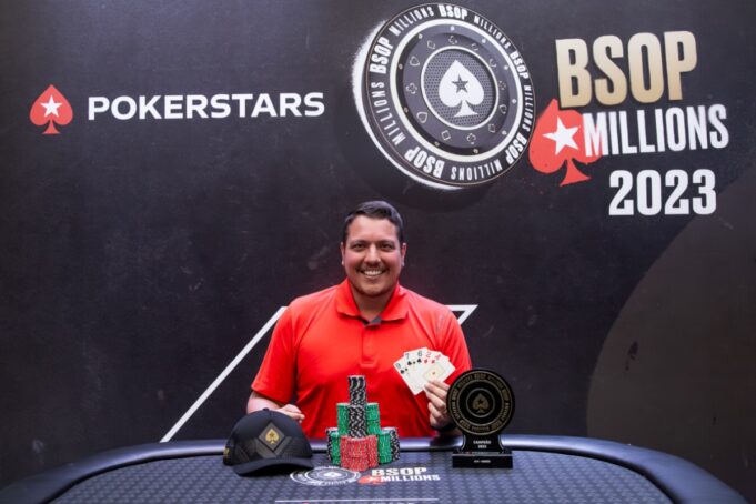 Evandro Lemes - Campeão do HORSE do BSOP Millions