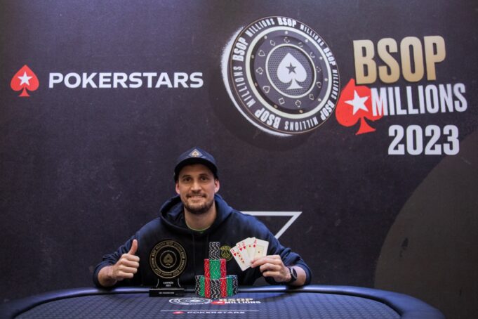 Fernando Canaparo - Campeão do PLO Daily 500 do BSOP Millions