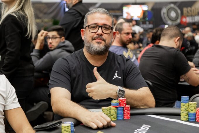 Fernando Sousa garantiu a ponta do chip count