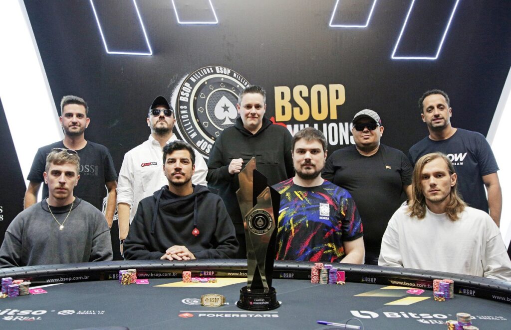 Mesa final do Main Event - BSOP Millions