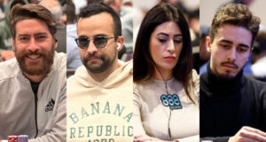 Bruno Desimoni, Ramon Kropmanns, Vivian Saliba e Felipe Ketzer avançaram na WSOP Europa (Fotos: WSOP)