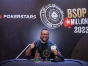 Helder Fontana - Campeão do PLO Daily 500 do BSOP Millions