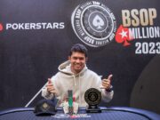 Jonas Dias - Campeão do Big Pot Turbo KO do BSOP Millions