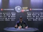 Julio Cesar - Campeão do Daily 500 do BSOP Millions