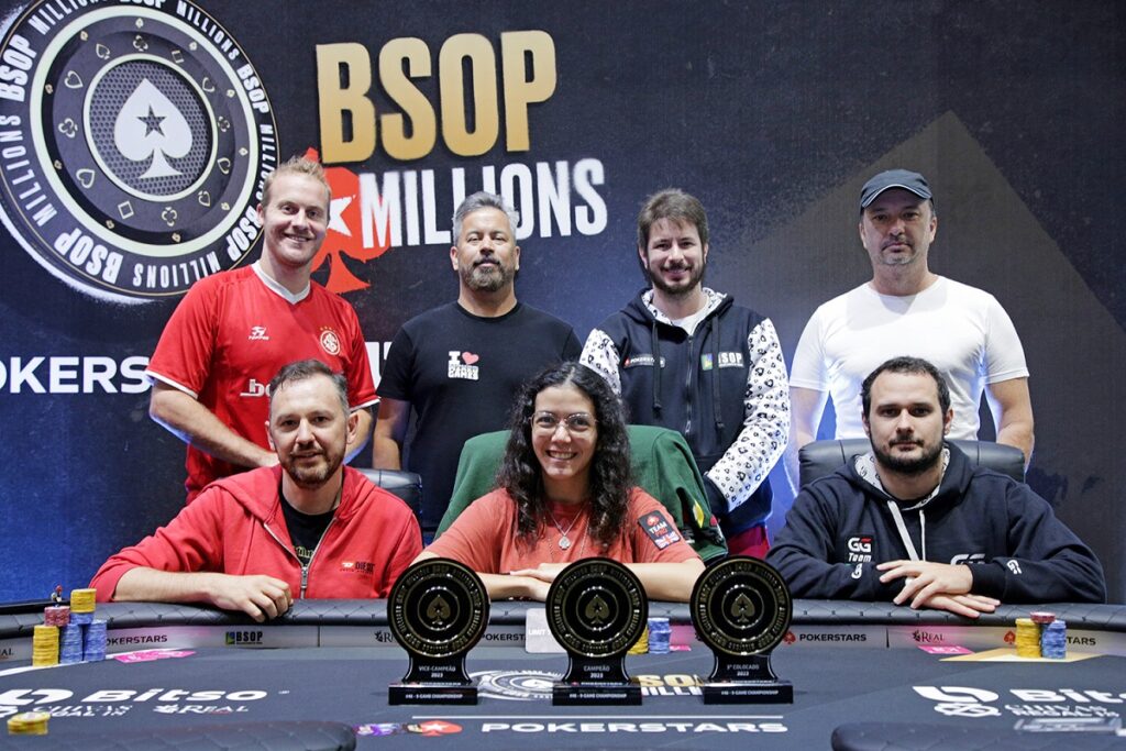 Mesa Final do 9-Game Championship do BSOP Millinos