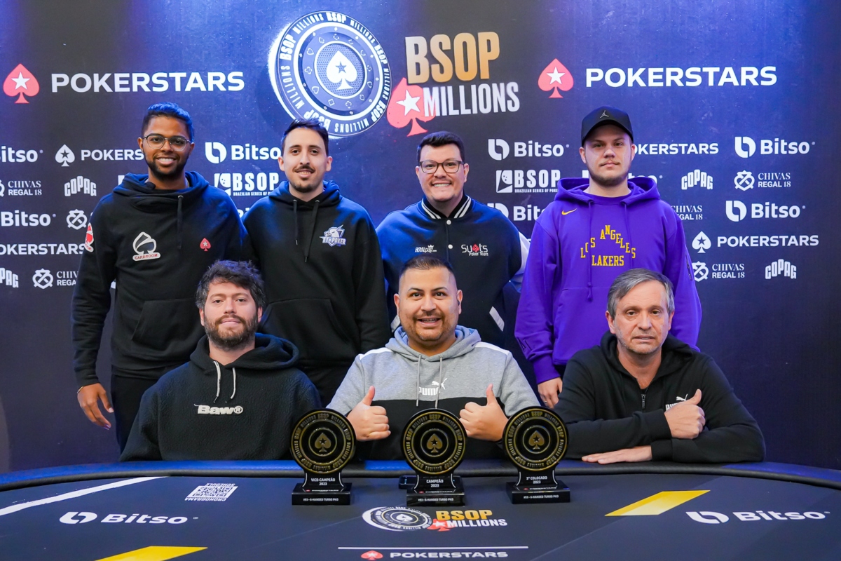 Mesa Final do 6-Handed Turbo PKO do BSOP Millions