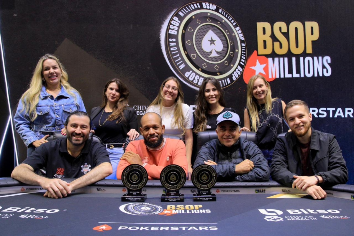 Mesa Final do Meio a Meio do BSOP Millions