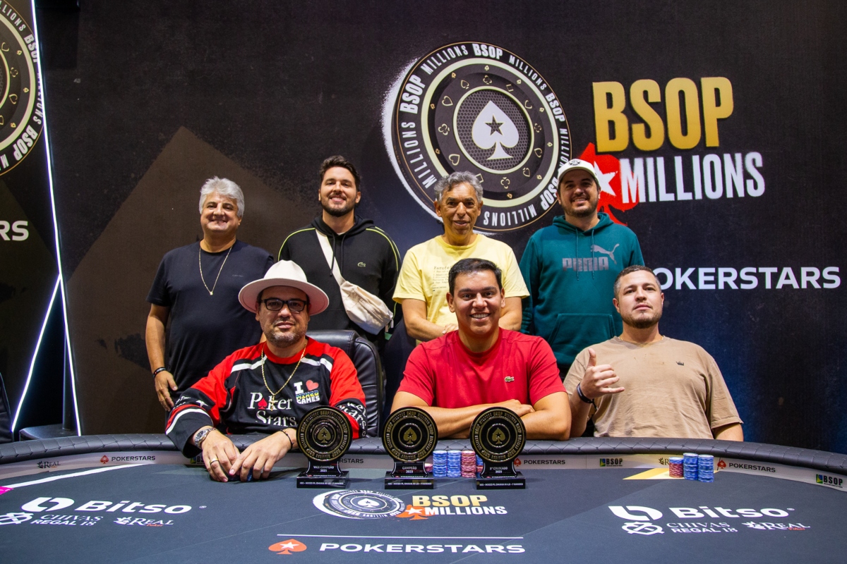 Mesa Final do Mixed PLO Hi-Lo do BSOP Millions