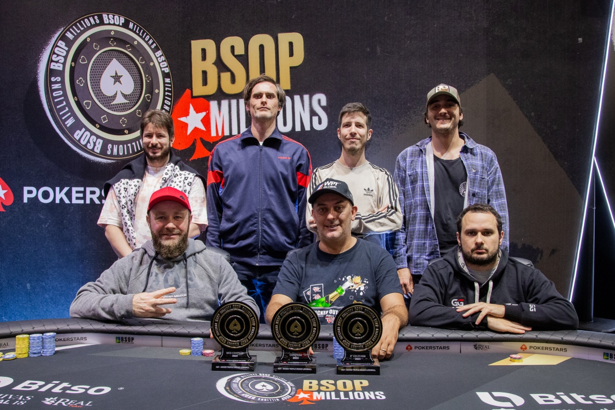 Mesa Final do Mixed Triple Draw Lowball do BSOP Millions