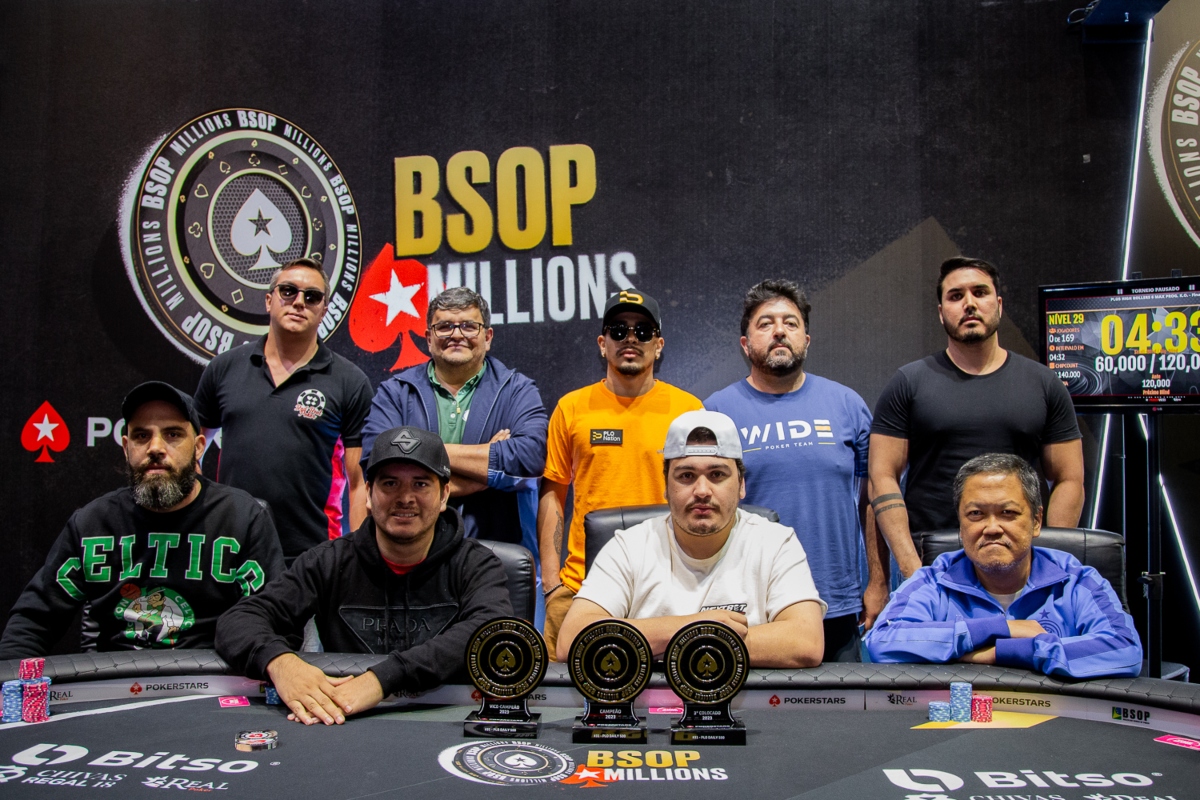 Mesa Final do PLO Daily 500 do BSOP Millions