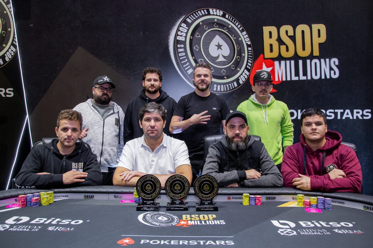 Mesa Final do PLO5 do BSOP Millions