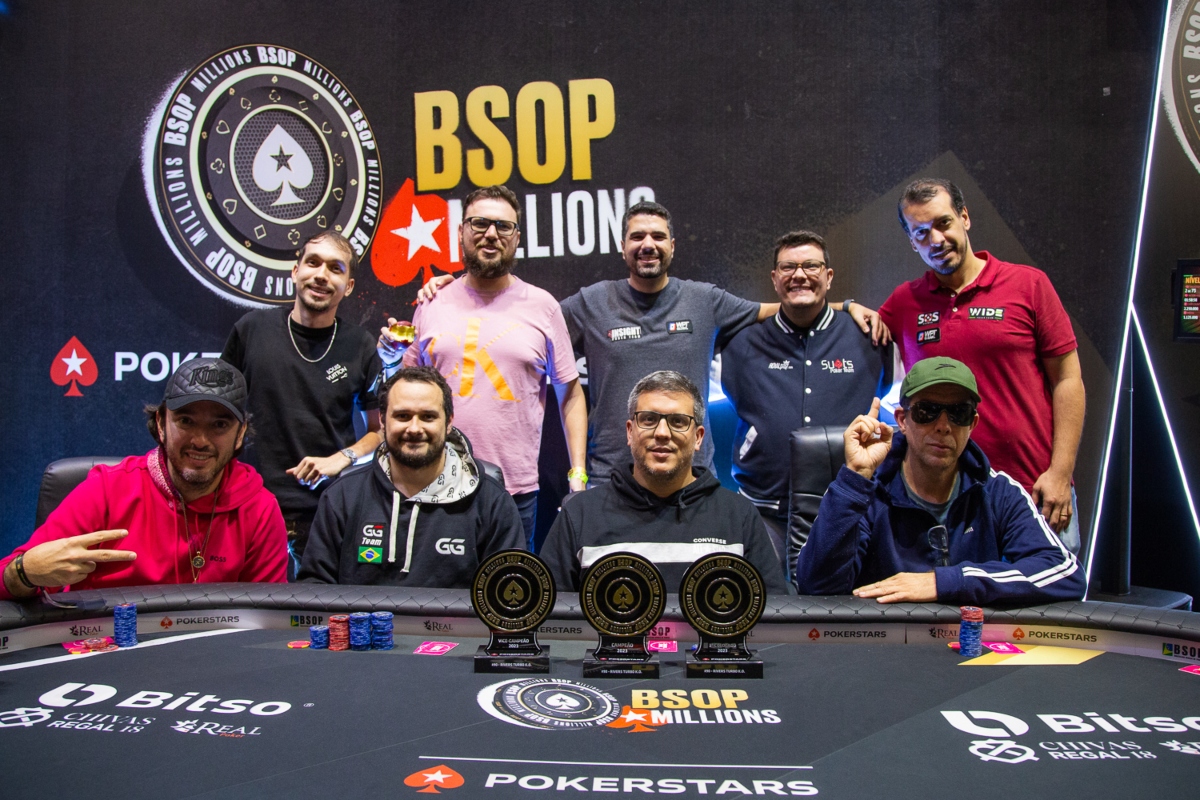 Mesa Final do Rivers Turbo KO do BSOP Millions