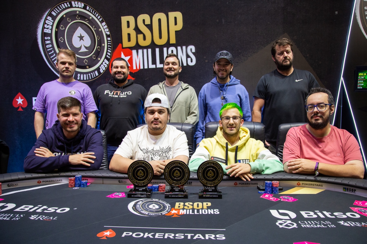 Mesa Final do Superflop Turbo KO do BSOP Millions