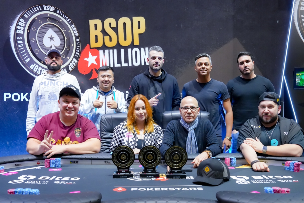 Mesa final do Daily 500 do BSOP Millions