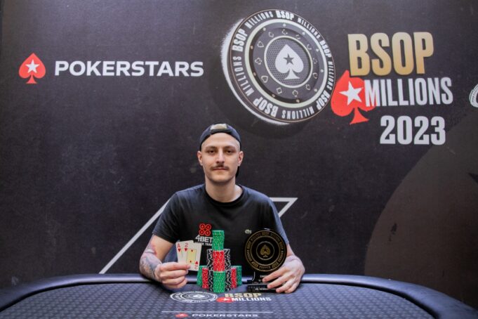 Pedro Romeu - Campeão do No-Breaks Turbo KO do BSOP Millions