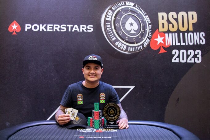 Peterson Machado - Campeão do Win The Button Turbo KO do BSOP Millions