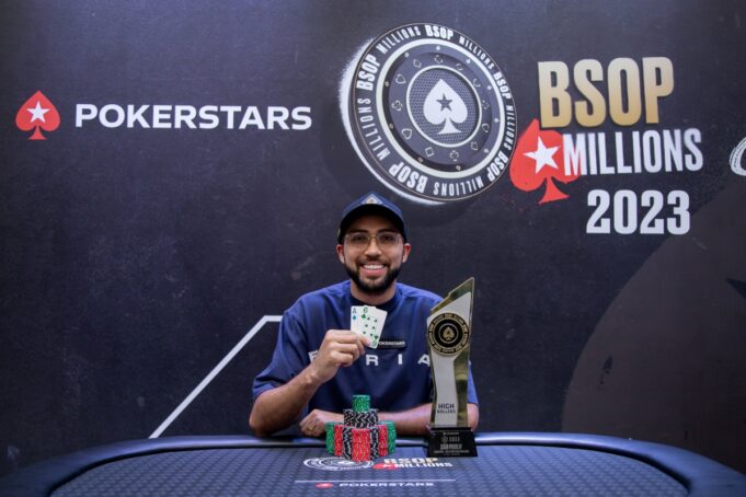 Rafael Moraes - Campeão do One Day High Rollers do BSOP Millions