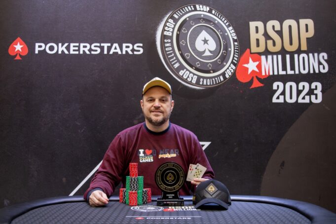 Rodrigo Garrido - Campeão do Mega Stack PKO do BSOP Millions