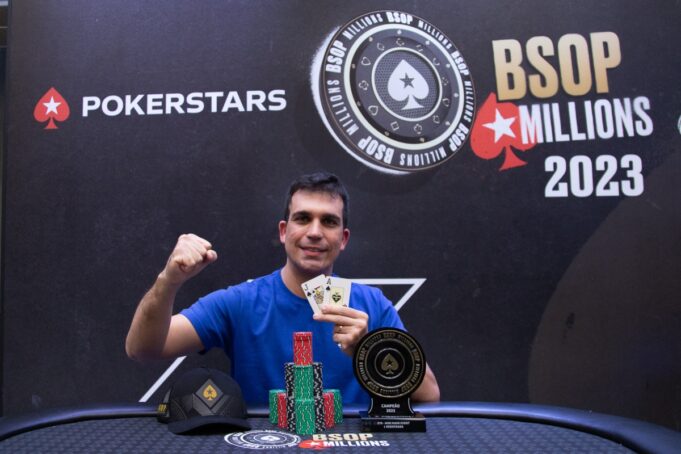 Rodrigo Rezende - Campeão do Mini Main Event do BSOP Millions