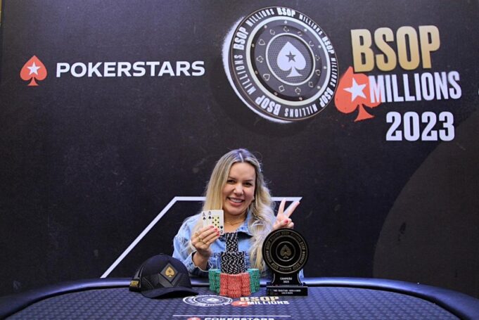 Samara Brito - Campeã do Meio a Meio do BSOP Millions