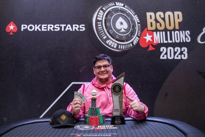 Savio Lira - Campeão do 1-Day PLO5 High Roller PKO do BSOP Millions