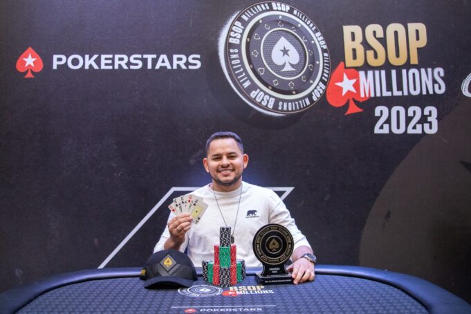 Wanderson Fernandes - Campeão do PLO Dealers Choice do BSOP Millions