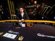 Gavin Andreanoff ganhou o primeiro troféu para sua estante (foto: Triton Poker)