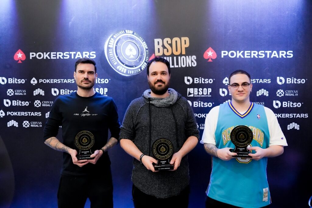 Pódio do 5K PKO – BSOP Millions