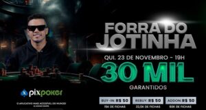 Forra do Jotinha é grande atração do PixPoker nesta quinta (23)