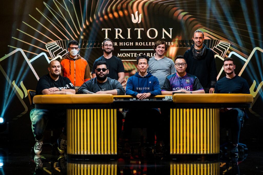 Mesa final foi cheia de craques na Triton Poker