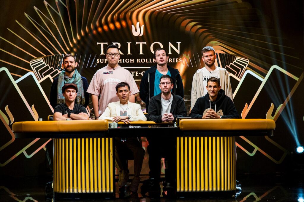 Mesa final foi estrelada no Evento #11 da Triton Monte Carlo (foto: Triton Poker)