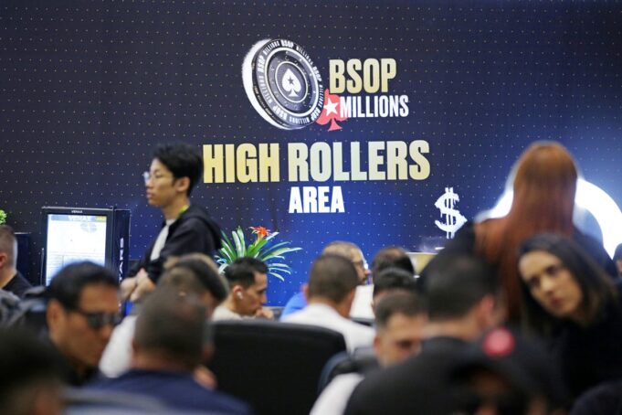 Os High Rollers seguem bombando nas mesas do BSOP Millions