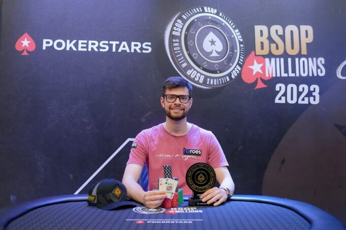 João Pedro Campostrini - Campeão Meia Milha BSOP Millions