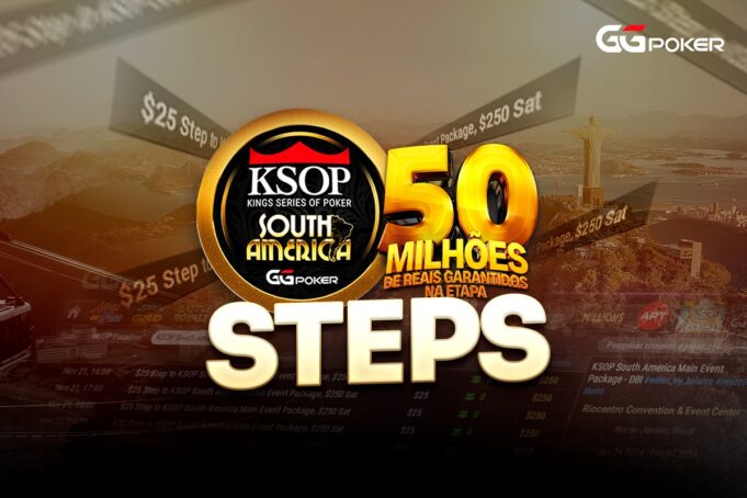 Steps do KSOP South America são grandes oportunidades no GGPoker